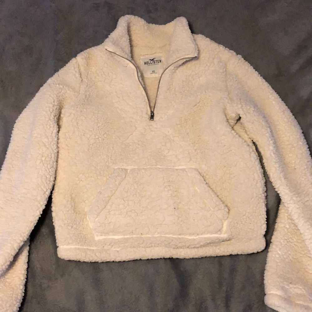 fur sweatshirt